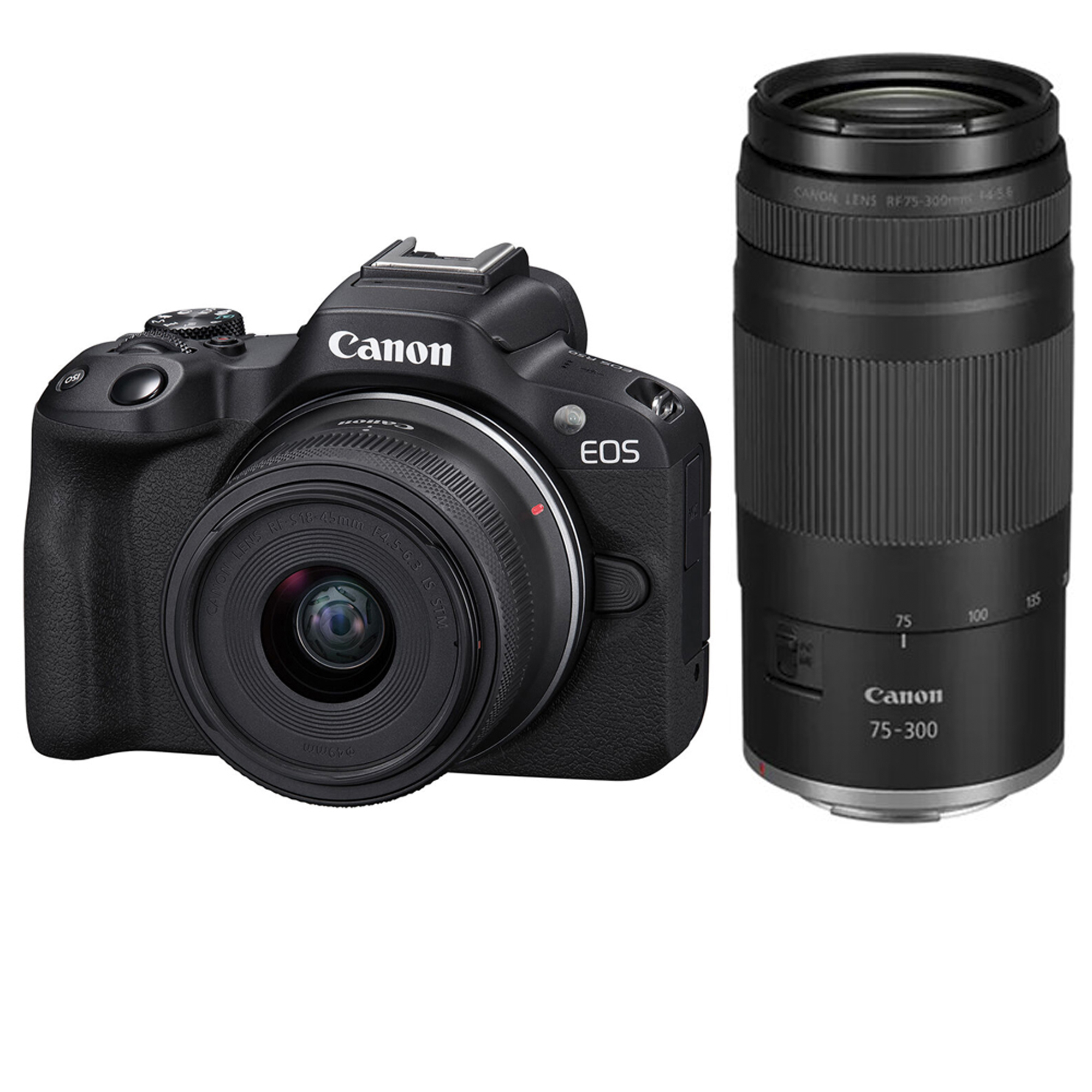 Canon EOS R50 18-45 75-300