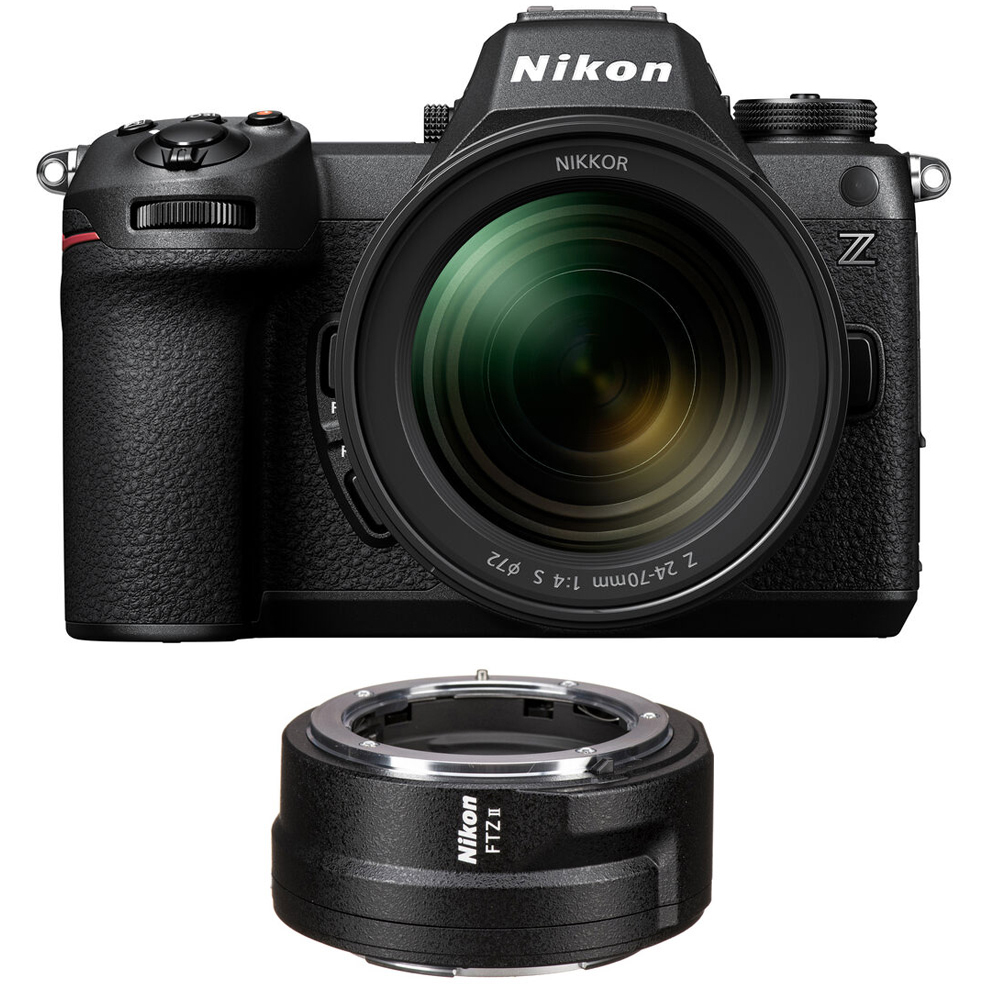 Nikon Z6 III 24-70 + FTZ II mount adapter
