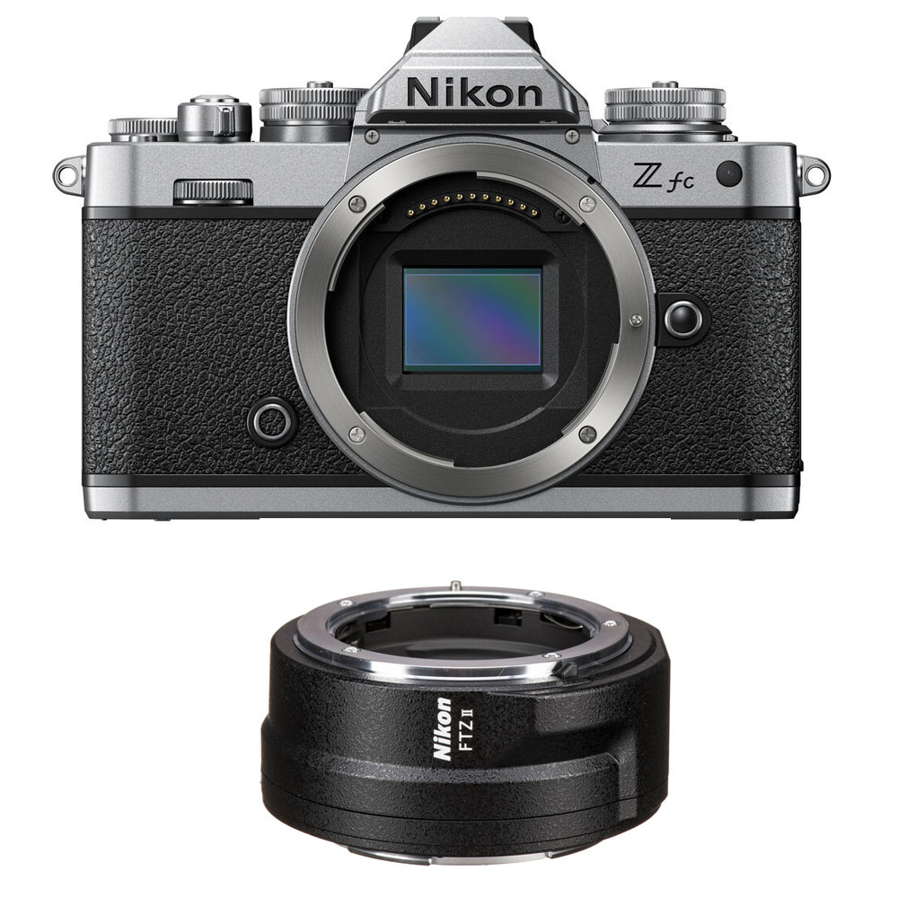 Nikon Z fc + FTZ mount adapter