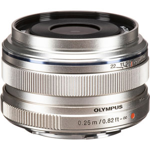 Olympus M.Zuiko Digital 17mm f1.8 Silver