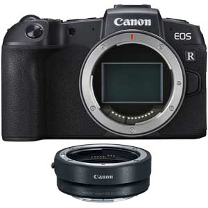 Canon EOS RP + EF EOSR mount adapter